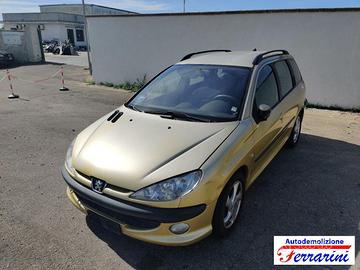 Peugeot 206 sw 2e/k 2.0 hdi 90cv 02-07 ricambi