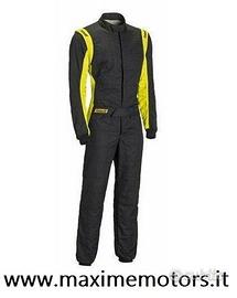 TUTA SABELT CHALLENGE TS-3 nera giallo fluo FIA