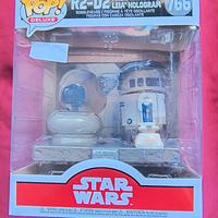 Pop! Star Wars-R2-D2 & Princess Leia Hologram #766