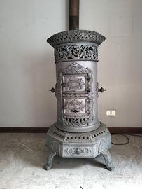 Stufa in ghisa Loulans - Vintage