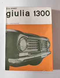 libretto uso e manutenzione ALFA ROMEO GIULIA 1300