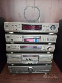 Stereo Technics con telecomandi e brochure