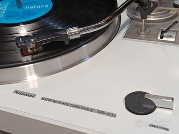 Sansui SR-232 Piatto S-Automatico Trazione Cinghia