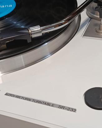 Sansui SR-232 Piatto S-Automatico Trazione Cinghia