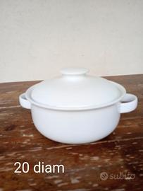 2 pentole in ceramica