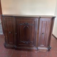 Credenza vintage in legno massello, stile classico