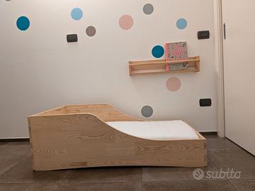 Letto lettino culla montessoriano "Mon Lit Cabane"