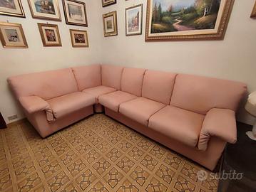 Divano 5 posti ad angolo