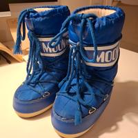 Moon boots blu 27-30