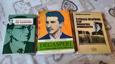 Lotto libri alcide de gasperi