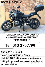 BMW R1200R LC Euro 4 Aprile 2017 km.6118