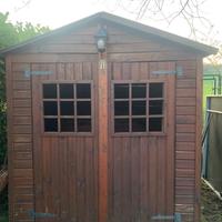 Casetta in legno per giardino