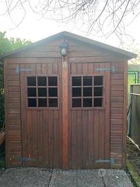 Casetta in legno per giardino