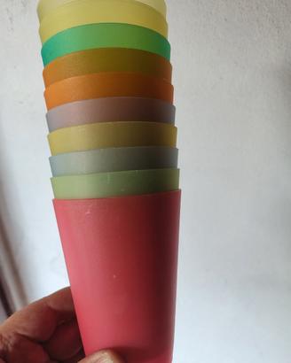 bicchieri in plastica 