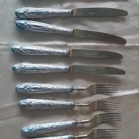 Set posate in Argento 800