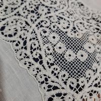 lenzuola matrimoniale ricamato a mano 