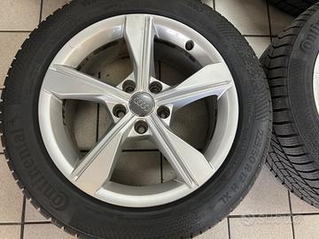 Cerchi in lega 17 originali Audi A4 con termiche p