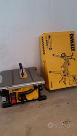 DEWALT DWE7485-QS sega a banco con tavolo