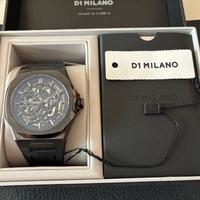 Orologio D1 Milano Skeleton Gun Metal