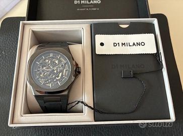 Orologio D1 Milano Skeleton Gun Metal