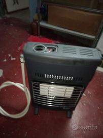 stufa a metano completa di ventola ventilata