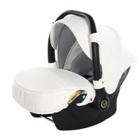 Trio junama pelle bianco e telaio Rosa