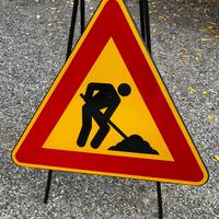 Cartello lavori in corso