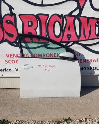 VOLKSWAGEN POLO 6R 6C SPORTELLO ANTERIORE DESTRO