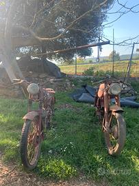 Moto anni 50 Ducati 65 e Ducati 98
