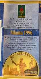 Atlanta 1996 - le monete ufficiali del Giochi
