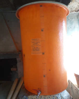 Botte da vino, tinello in vetroresina