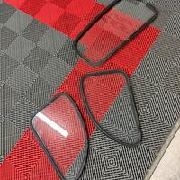 Vetri laterali piu lunotto fiat 500 epoca