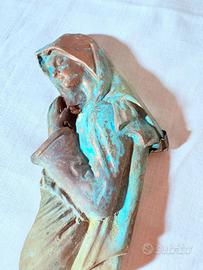 Antico bassorilievo Madonna da parete in pietra