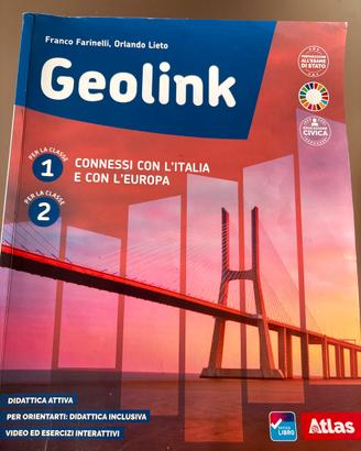 GEOLINK + atlante+regioni italiane vol 1-2