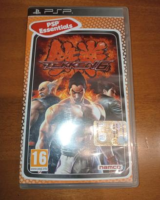 Tekken 6 PSP solo custodia 