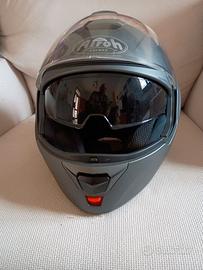 Casco Moto Airoh REV tg. XL grigio metallizzato