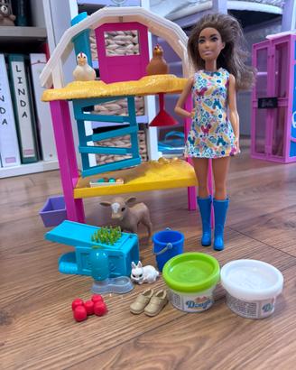 Barbie con Fattoria Play-Doh