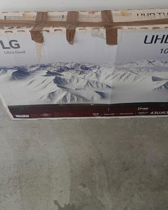 TV LG 43  (PANNELLO DANNEGGIATO )