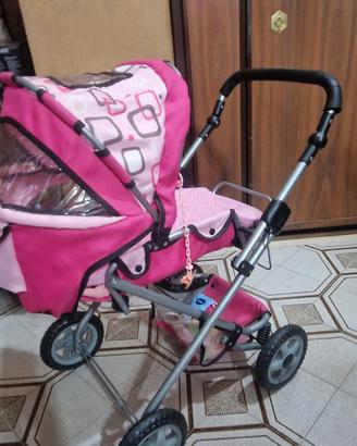 Passeggino giocattolo rosa