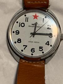 Orologio Vintage USSR-Stella Rossa - meccanico