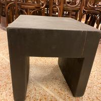 Tavolino in legno esotico massiccio Cappellini