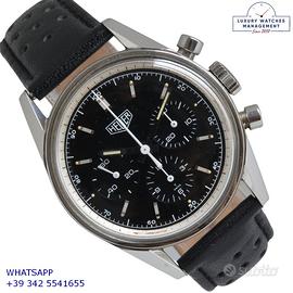 HEUER Carrera CS3111 chronograph black dial 2000