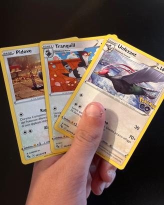 Catena evolutiva pokemon Go di pidove