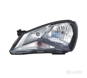 FANALE SINISTRO PER SEAT MII 11- FONDO NERO