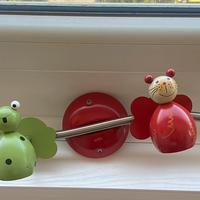 Lampadario animaletti colorati