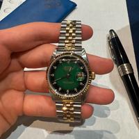 Rolex Datejust 16233 verde vignette 1995 full set