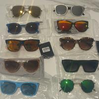 Stock occhiali da sole