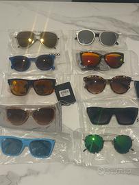 Stock occhiali da sole