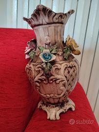 Vaso Vintage Originale Ceramica di Bassano