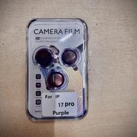Cerchietti copri telecamere viola iPhone 17 pro